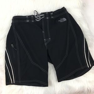 The North Face Boys Black Swim Trunks